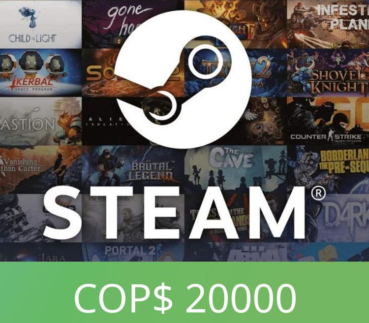 ستيم هدية بطاقة $20000 COP Activation كود
