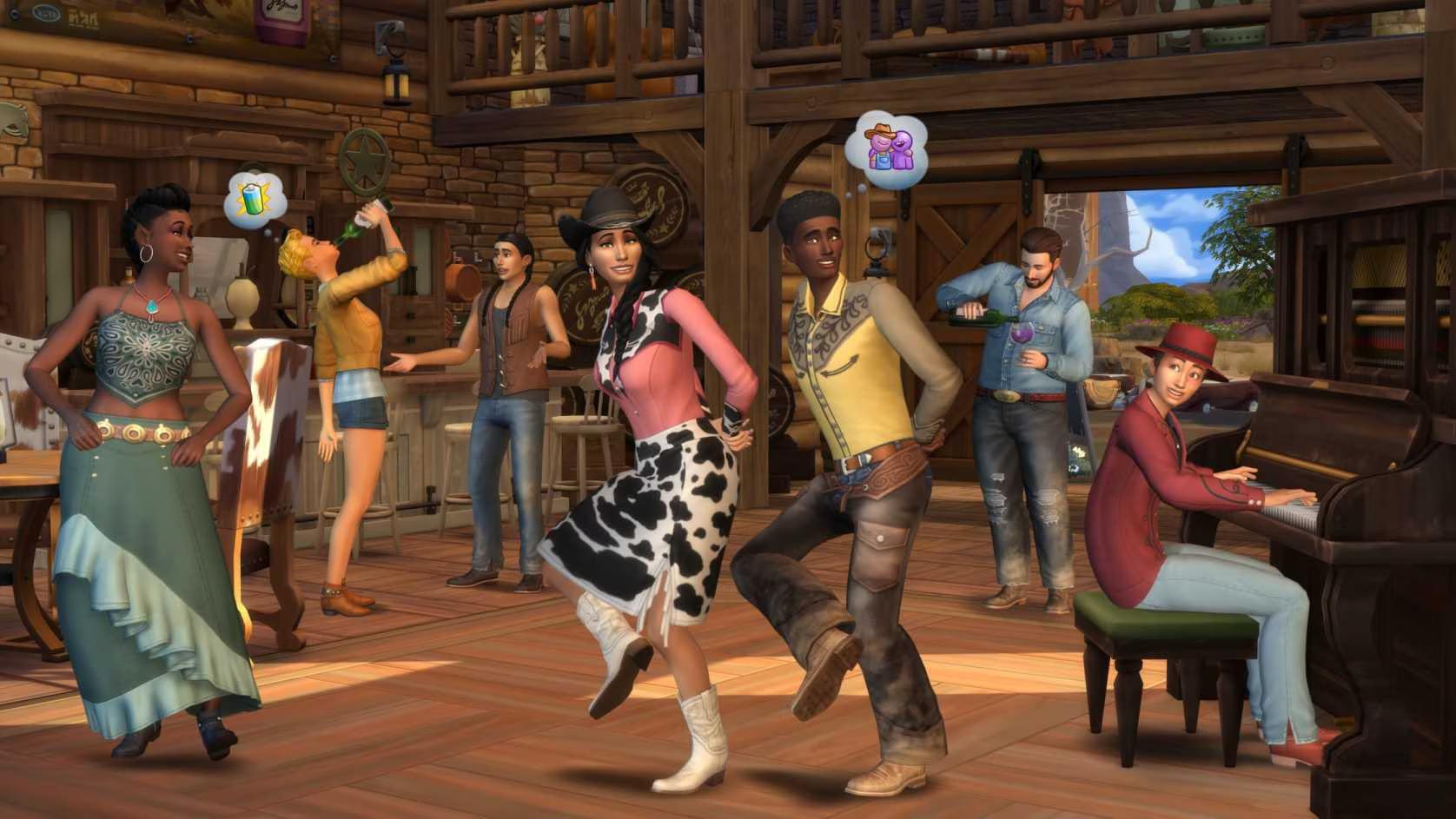 Screen Shot image 1 The Sims 4 - Horse Ranch DLC EA App كود رقمي