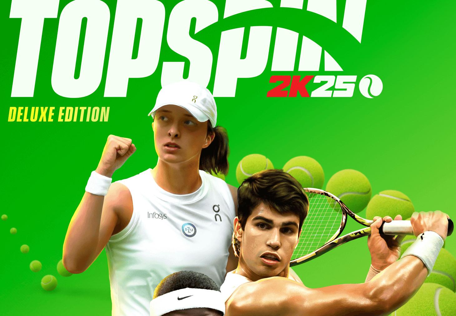 TopSpin 2K25 اصدار الديلوكس اوروبي اكسبوكس 1 / إكس بوكس سيريس X|S كود رقمي
