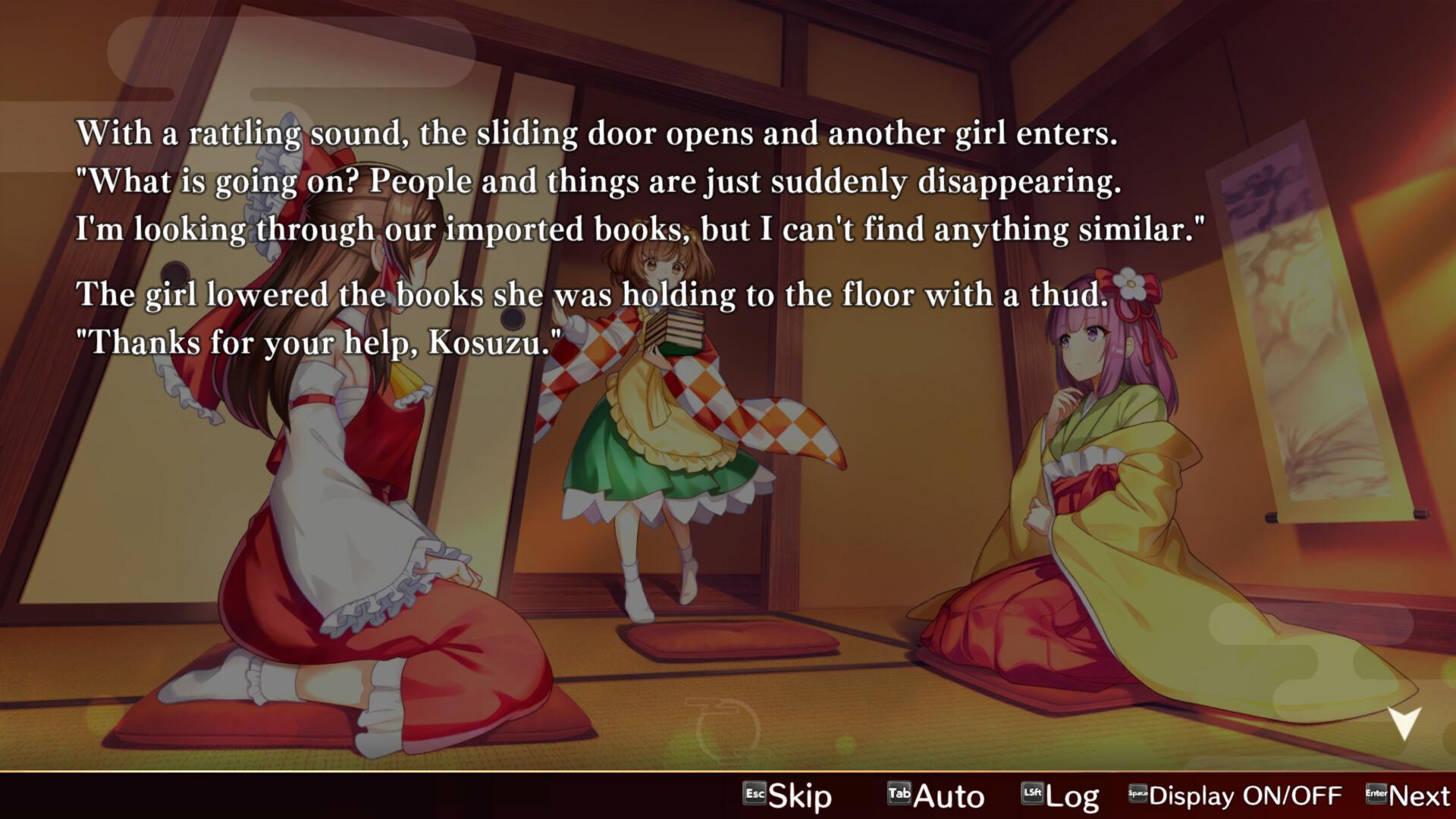 Screen Shot image 1 Touhou Danmaku Kagura Phantasia Lost اوروبي نينتندو سويتش كود رقمي