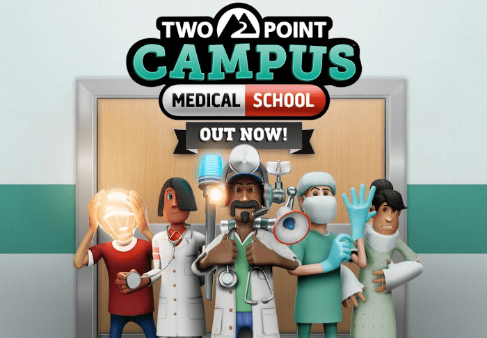 Two Point Campus - Medical School DLC اوروبي ستيم كود رقمي