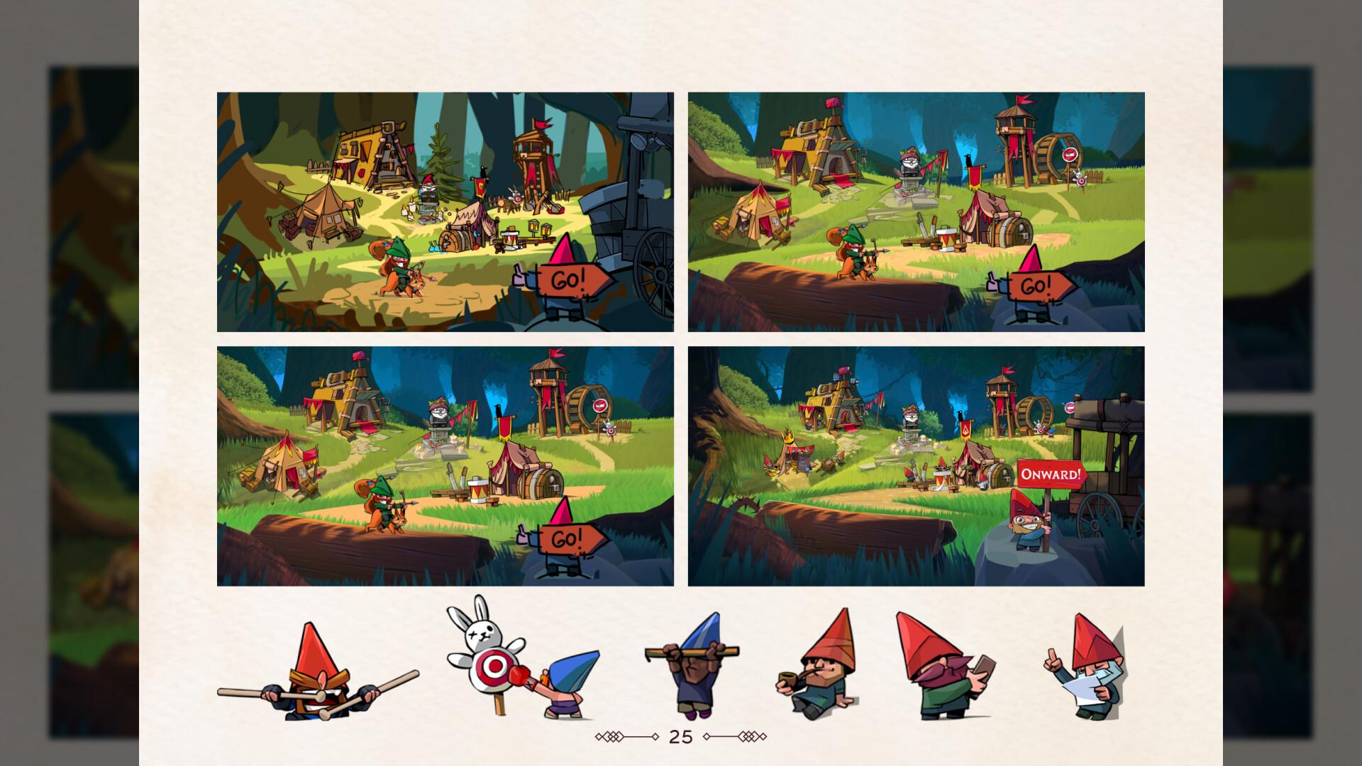 Screen Shot image 1 Union Of Gnomes - Artbook DLC بي سي ستيم كود رقمي
