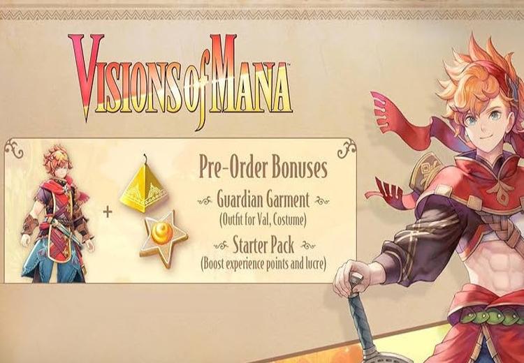 Visions Of Mana - طلب مسبق Bonus DLC اوروبي بلايستيشن 4 كود رقمي