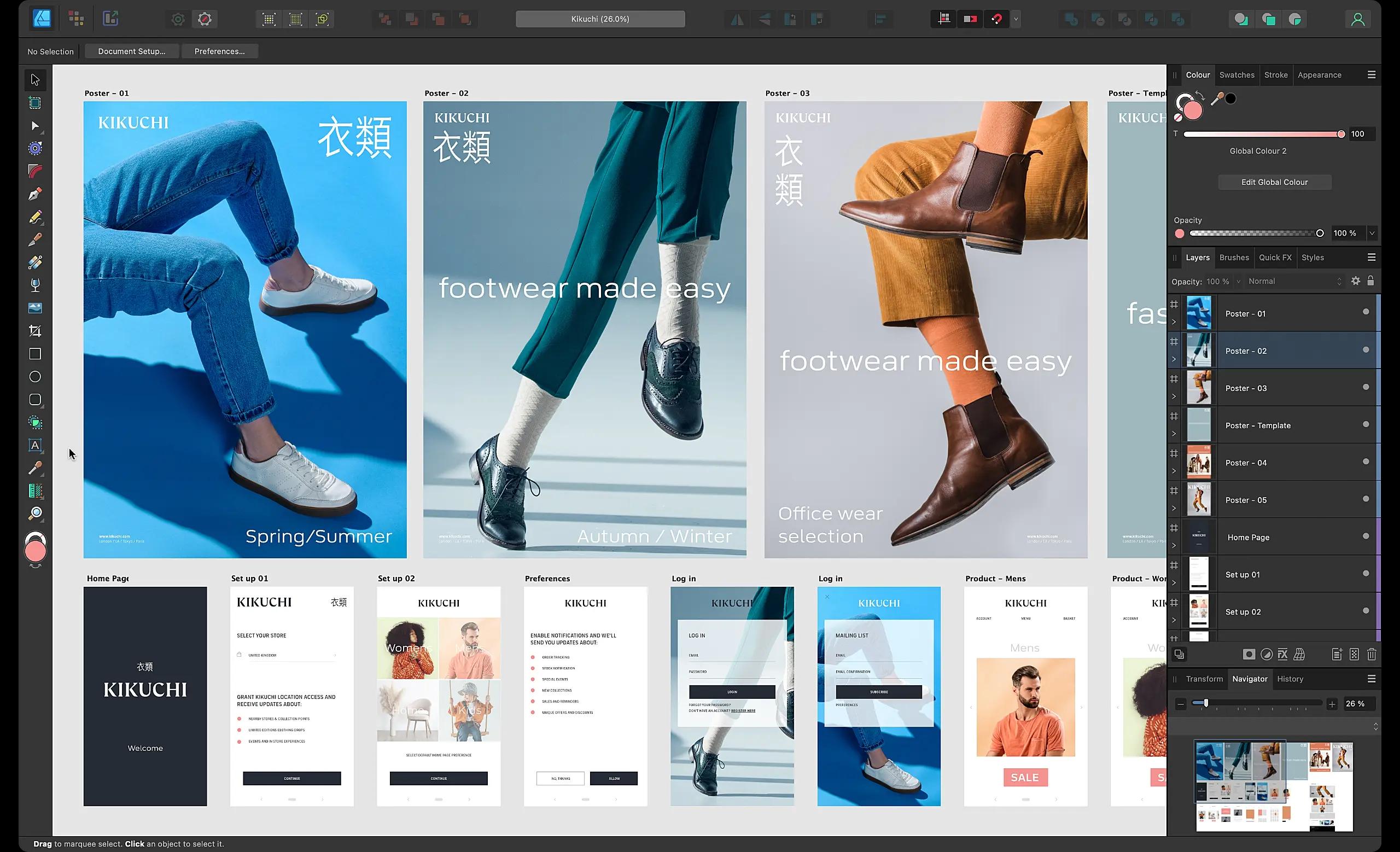 Screen Shot image 3 Affinity Designer 1.10.6 كود رقمي (مدى الحياة / Unlimited اجهزة)