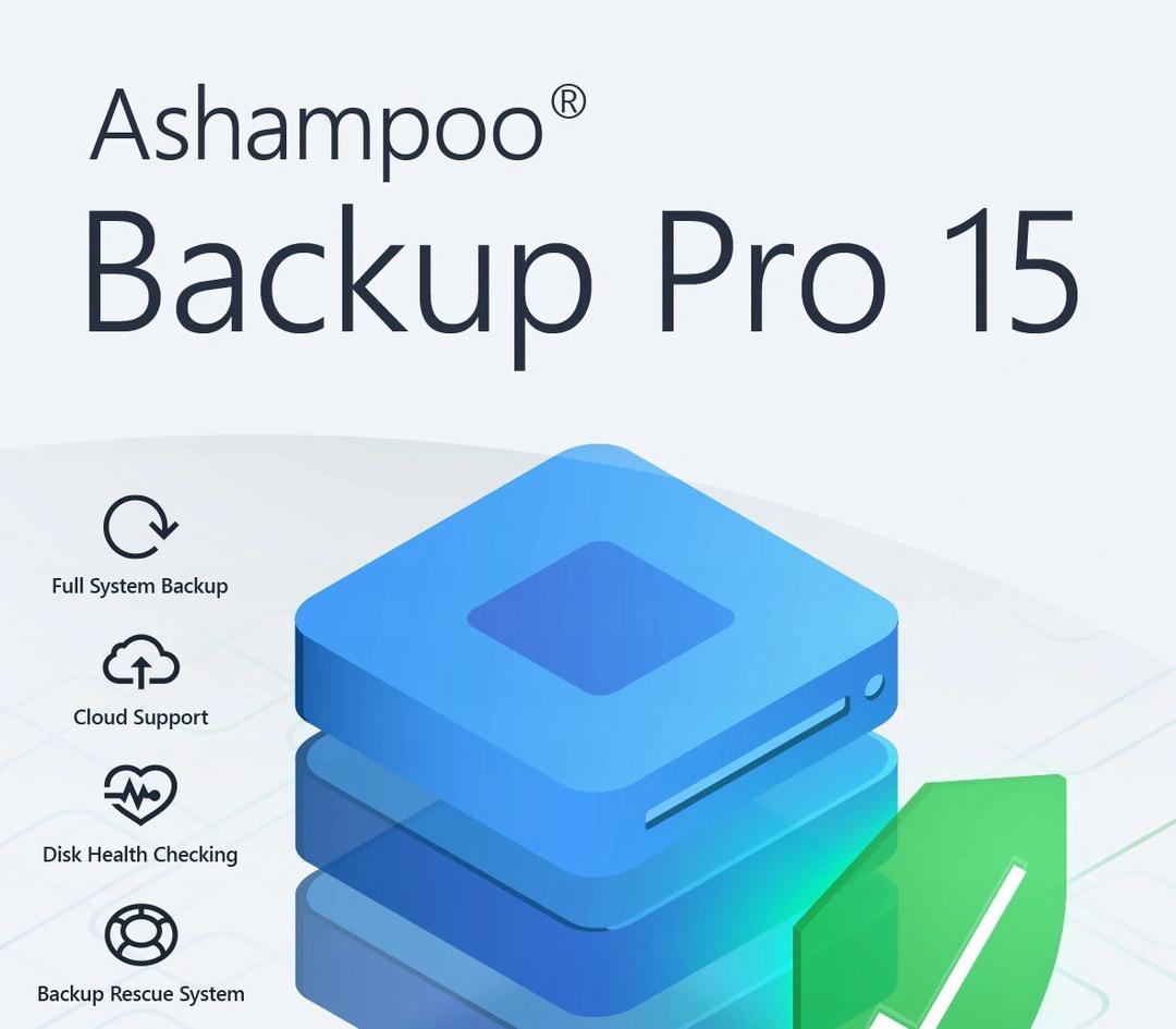Ashampoo Backup Pro 15 Activation مفتاح (2 اجهزة كمبيوتر مكتبي)