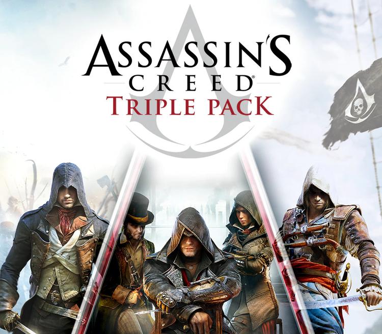 Assassin's Creed Triple Pack UK XBOX One / Xbox Series X|S CD Key