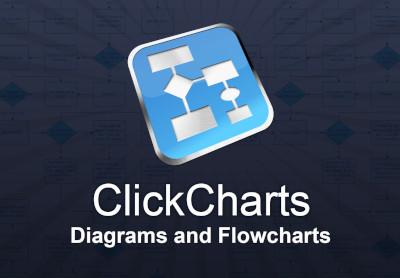 NCH: ClickCharts Diagram And Flowchart مفتاح (مدى الحياة / 1 بي سي)
