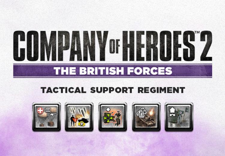 Company Of Heroes 2 - British Commander: Tactical Support Regiment DLC ستيم كود رقمي