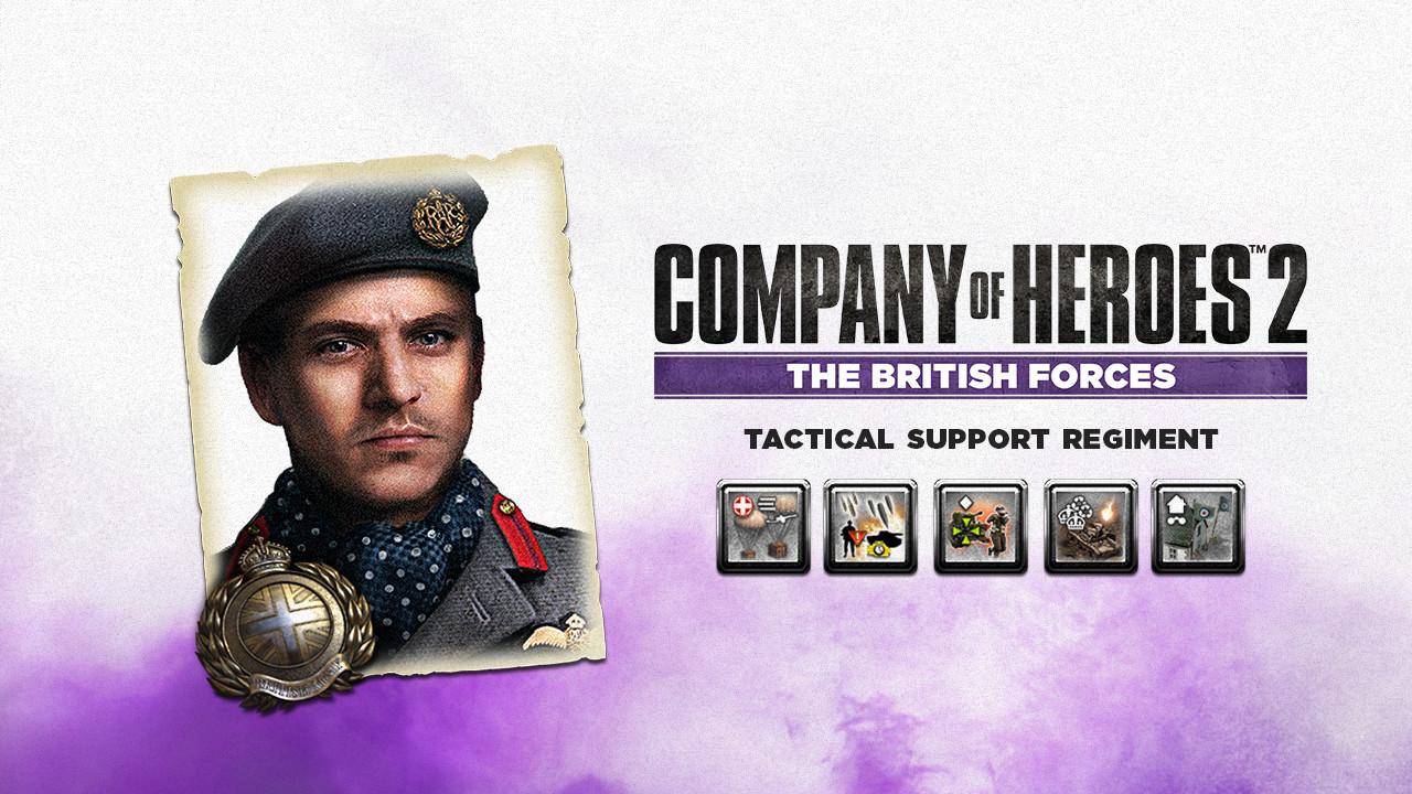 Screen Shot image 0 Company Of Heroes 2 - British Commander: Tactical Support Regiment DLC ستيم كود رقمي