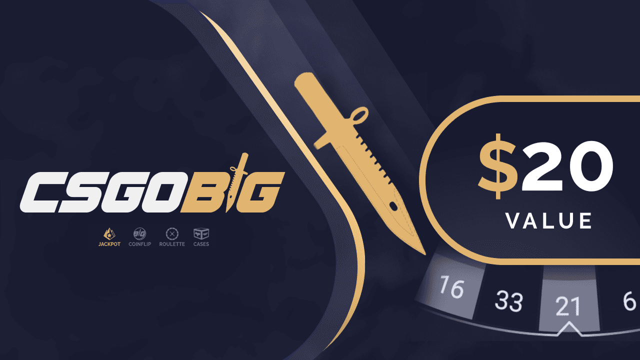 Screen Shot image 0 CSGOBIG $20 هدية بطاقة