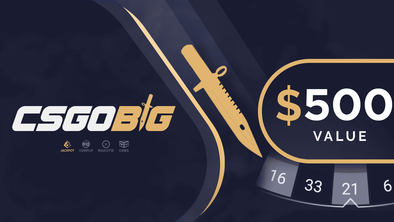 Screen Shot image 0 CSGOBIG $500 هدية بطاقة