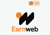 Earnweb Coins 20 USD هدية بطاقة