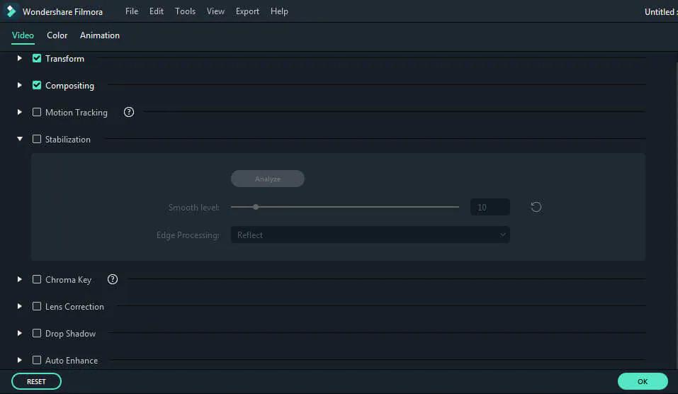 Screen Shot image 4 Wondershare Filmora 12 Video Editor كود رقمي (مدى الحياة / 1 بي سي)
