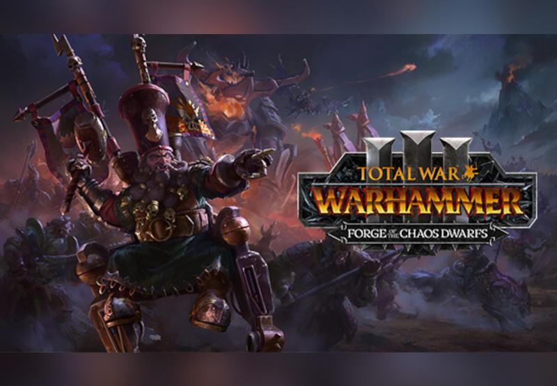 Total War: WARHAMMER III - Forge Of The Chaos Dwarfs DLC رابط هديه ستيم