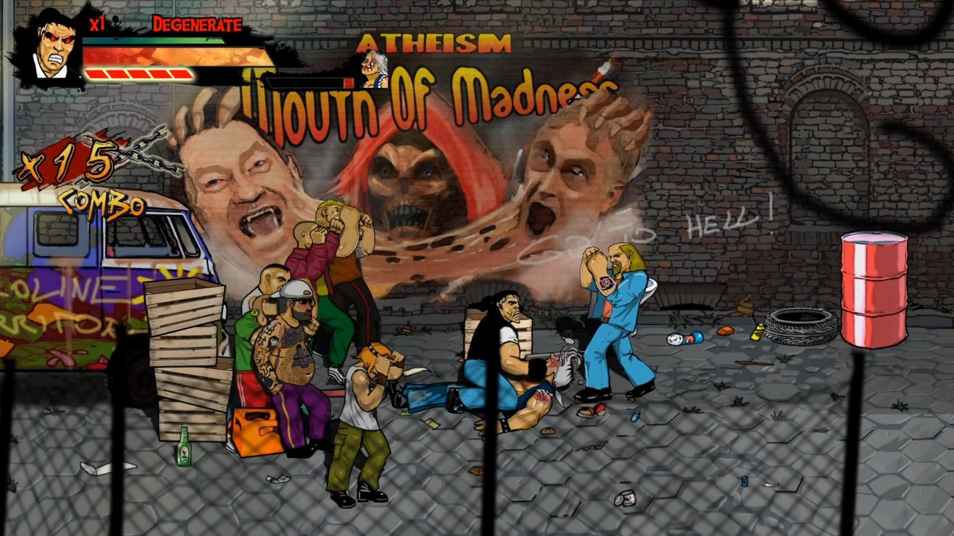 Screen Shot image 4 Skinny & Franko: Fists Of Violence ستيم كود رقمي