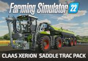 Farming Simulator 22 - CLAAS XERION SADDLE TRAC Pack DLC اوروبي V2 بي سي رابط هديه ستيم