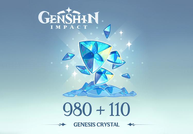 Genshin Impact - 980 + 110 Genesis Crystals GalaxyLink Voucher