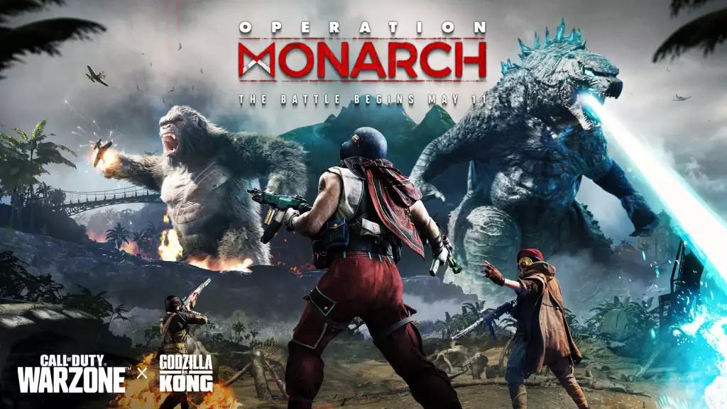Screen Shot image 0 Call Of Duty: Warzone - 3 Calling Cards Godzilla Vs Kong Operation Monarch حزمة DLC بي سي/بلايستيشن 4/بلايستيشن 5/اكسبوكس 1/ إكس بوكس سيريس X|S كود رقمي