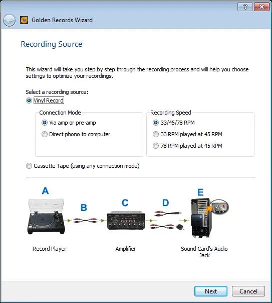 NCH: Golden Records Vinyl And Cassette To CD Converter مفتاح