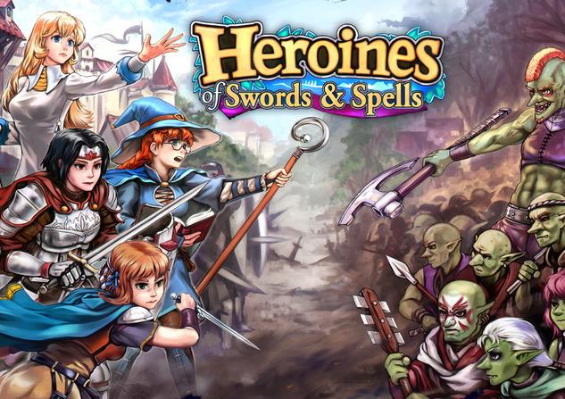  Heroines Of Swords & Spells ستيم كود رقمي