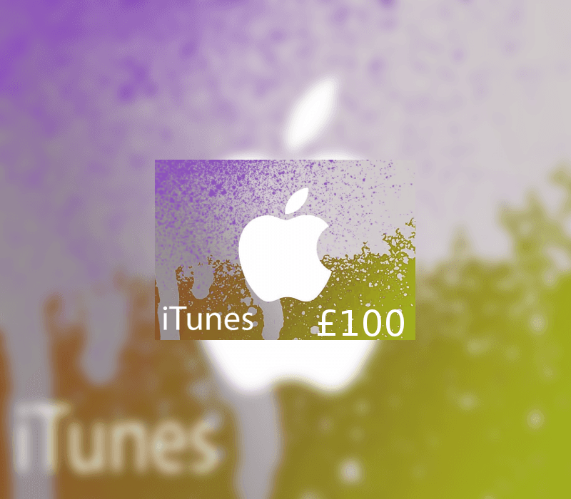 آيتونز £100 بريطاني بطاقة