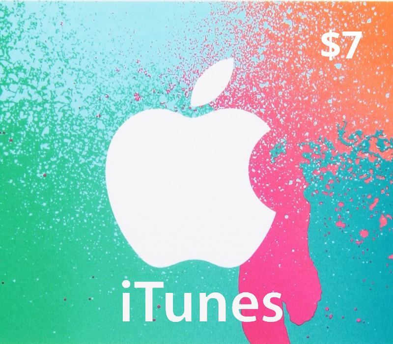  iTunes $7 US Card