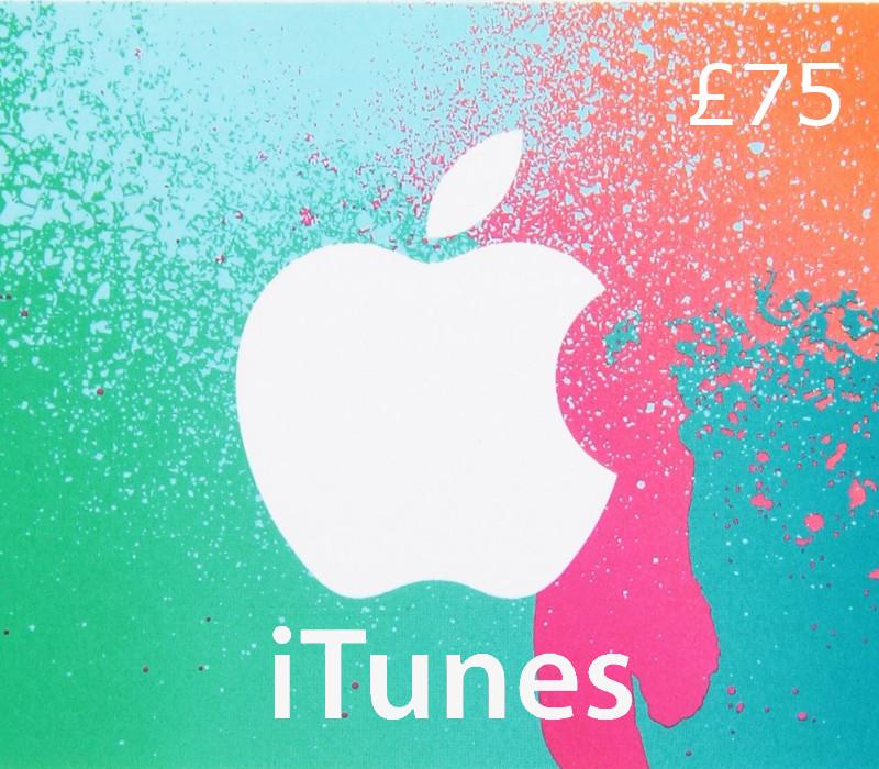 iTunes £75 UK Card