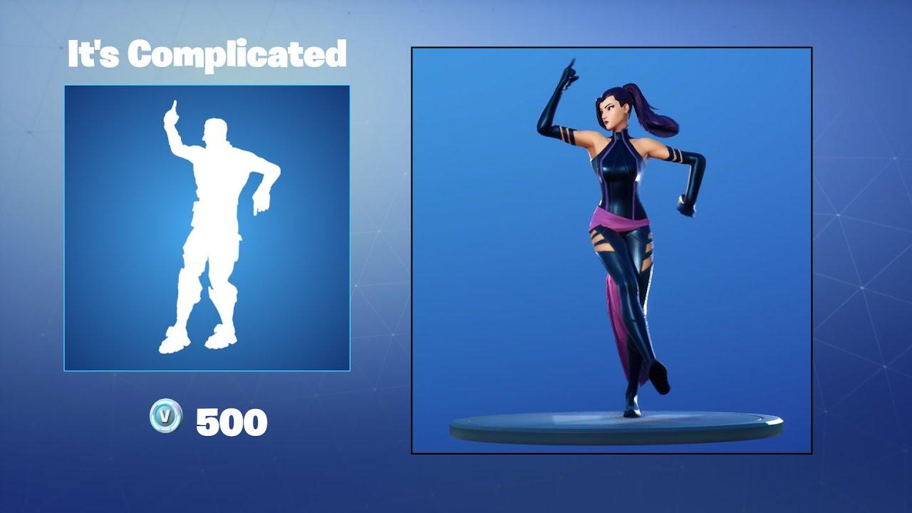 Fortnite - It'S Complicated Emote DLC ايبك قيمز كود رقمي