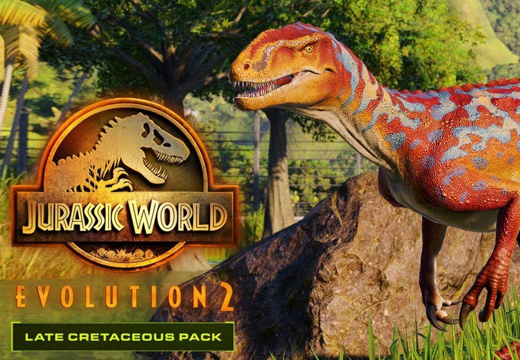 Jurassic World Evolution 2 - Late Cretaceous Pack DLC اوروبي بي سي ستيم كود رقمي