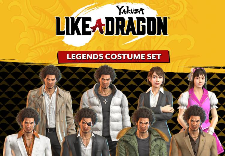 Yakuza: Like A Dragon - Legends Costume Set DLC اوروبي بلايستيشن 4 كود رقمي