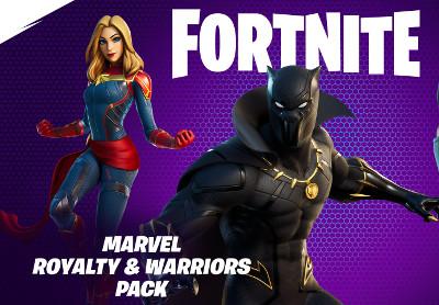 Fortnite - Marvel: Royalty & Warriors Pack امريكي اكسبوكس 1/ إكس بوكس سيريس X كود رقمي