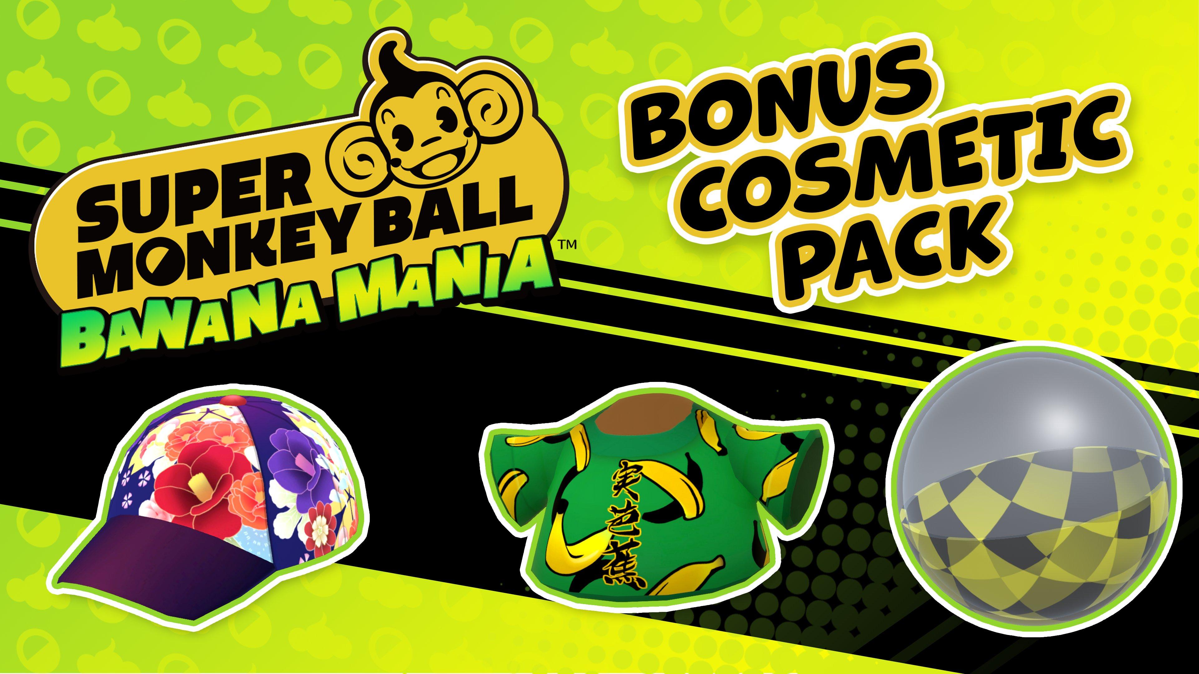 Screen Shot image 0 Super Monkey Ball: Banana Mania - Bonus Cosmetic Pack DLC اوروبي بلايستيشن 5 كود رقمي