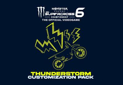 Monster Energy Supercross 6 - Thunderstorm Customization Pack DLC اوروبي بلايستيشن 4 كود رقمي