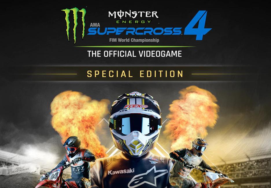 Monster Energy Supercross 4 Special اصدار امريكي اكسبوكس 1 كود رقمي