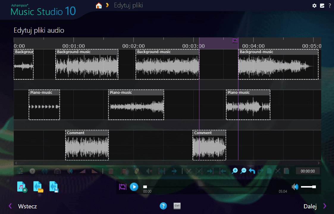 Screen Shot image 0 Ashampoo Music Studio 10 كود رقمي