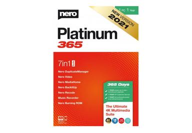 Nero Platinum 365 مفتاح (1 سنه / 1 بي سي)