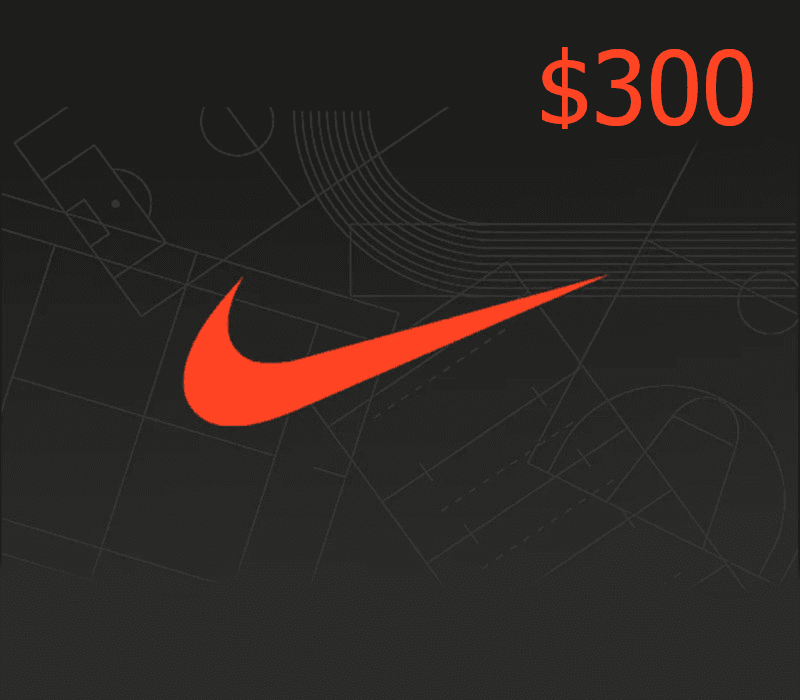 Nike $300 هدية بطاقة امريكي
