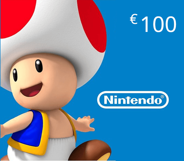 Nintendo eShop Prepaid Card EUR 100 Key PT