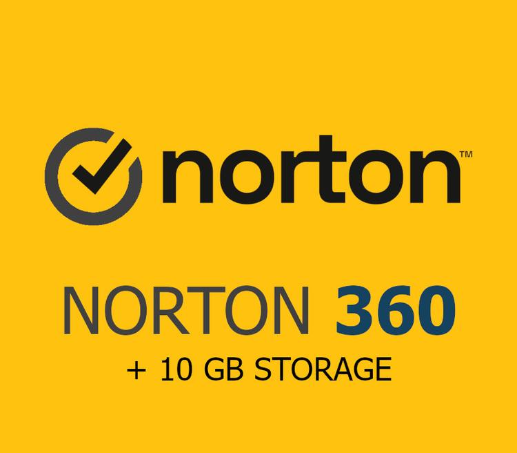 Norton 360 2024 اوروبي مفتاح (1 سنه / 1 جهاز) + 10 GB Cloud Storage + VPN + Password Manager