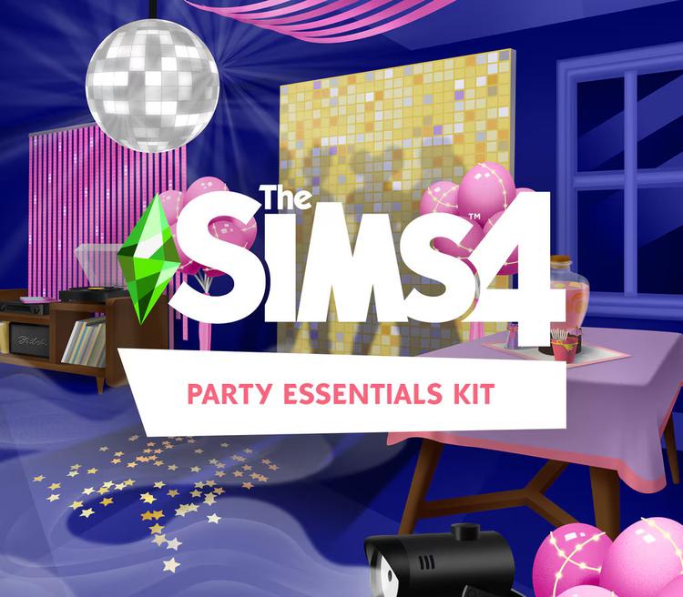 The Sims 4 - Party Essentials Kit DLC EU PC EA App CD Key