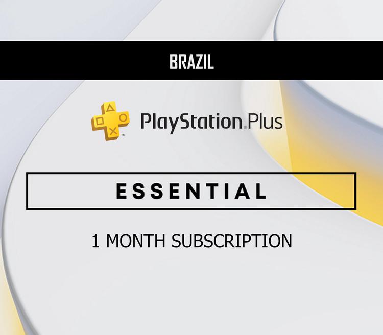 PlayStation Plus Essential 1 Month Subscription BR