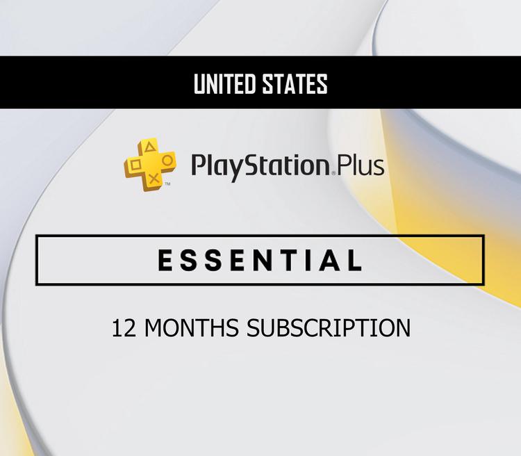بلايستيشن بلس اساسي 12 اشهر اشتراك امريكي