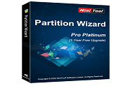 MiniTool Partition Wizard Pro Platinum رخصة مفتاح  (1 سنه / 3 اجهزة)