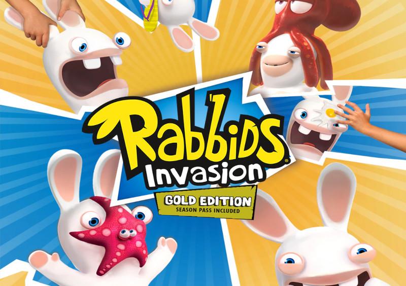 Rabbids Invasion اصدار النسخة الذهبية ارجنتيني اكسبوكس 1 كود رقمي