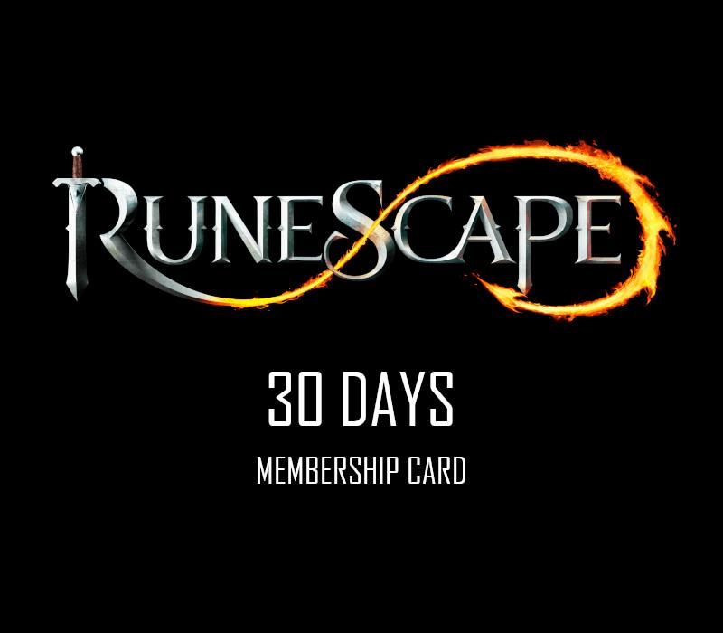 RuneScape 30-Day Prepaid Time Game بطاقة اوروبي