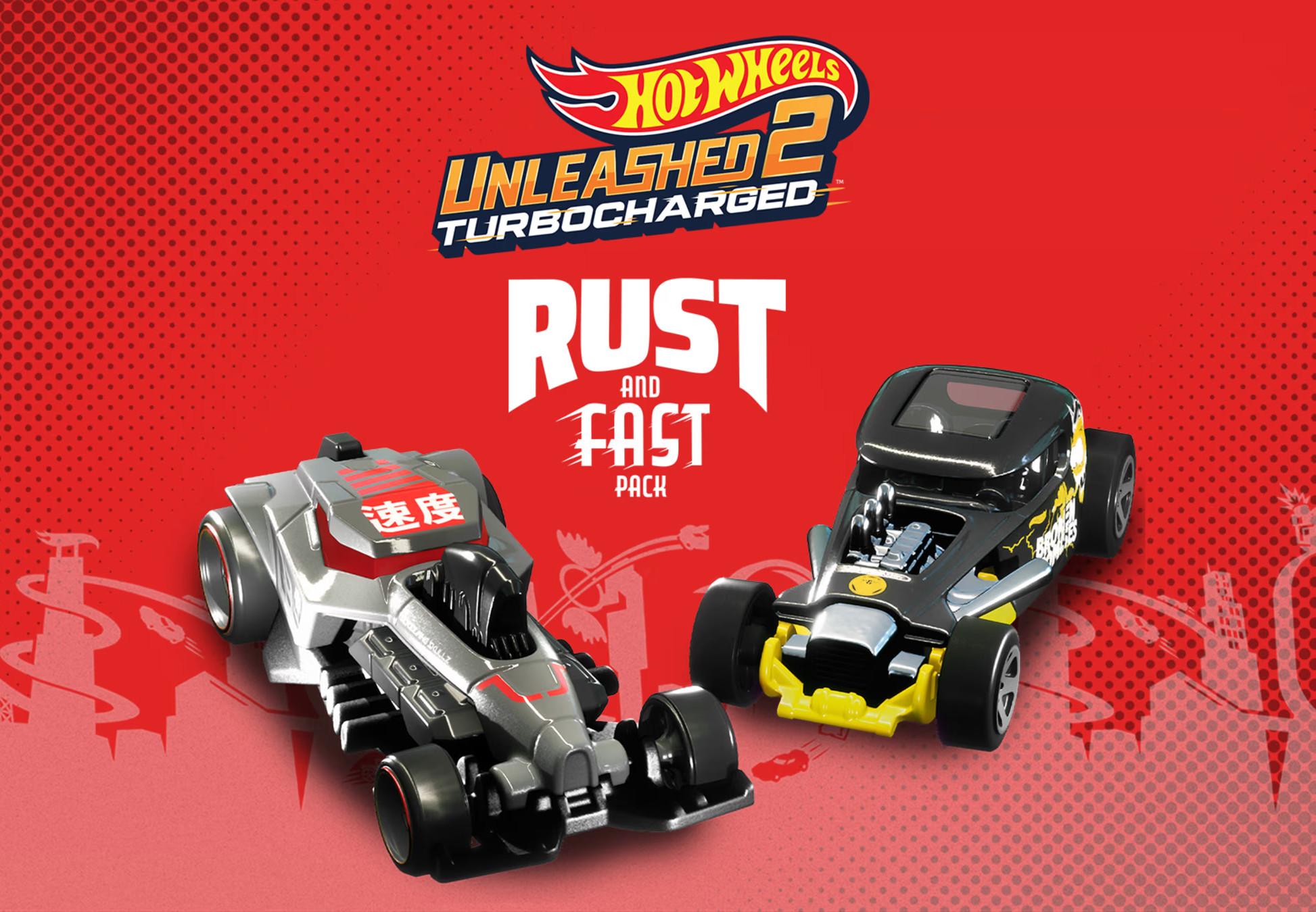 Hot Wheels Unleashed 2 Turbocharged - Rust And Fast Pack DLC اوروبي بلايستيشن 4 كود رقمي