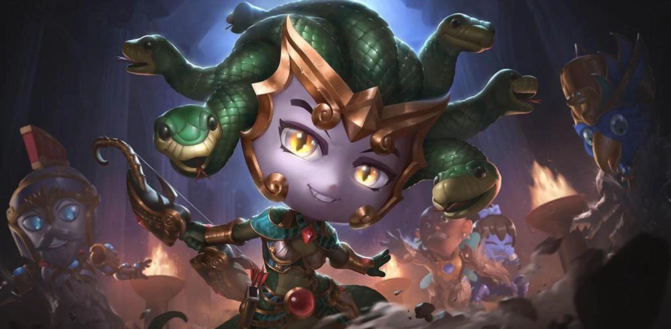 Screen Shot image 0 SMITE - Snakey Chibi Medusa Skin كود رقمي