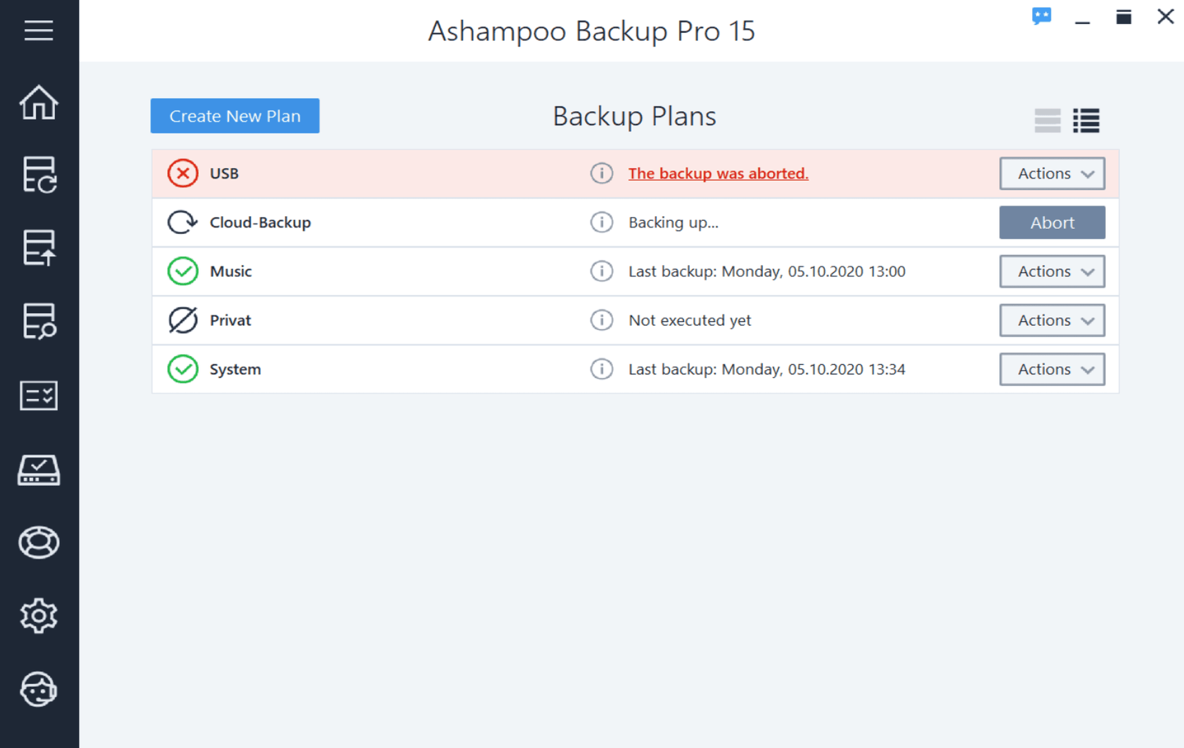 Screen Shot image 0 Ashampoo Backup Pro 15 Activation مفتاح