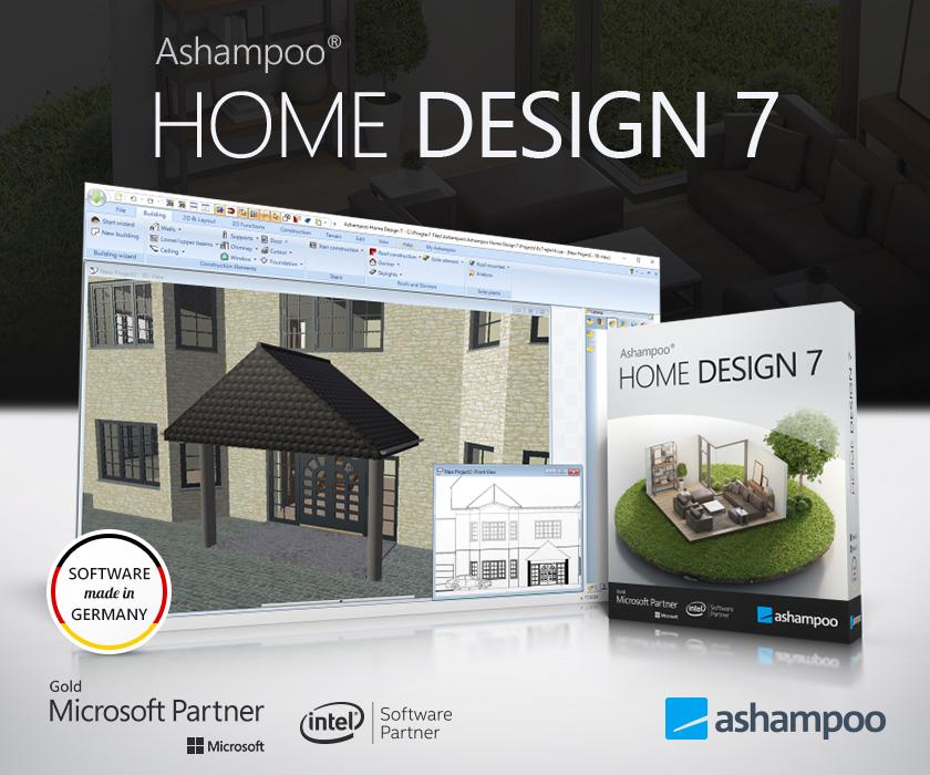 Screen Shot image 0 Ashampoo Home Design 7 Activation مفتاح (مدى الحياة / 1 بي سي)