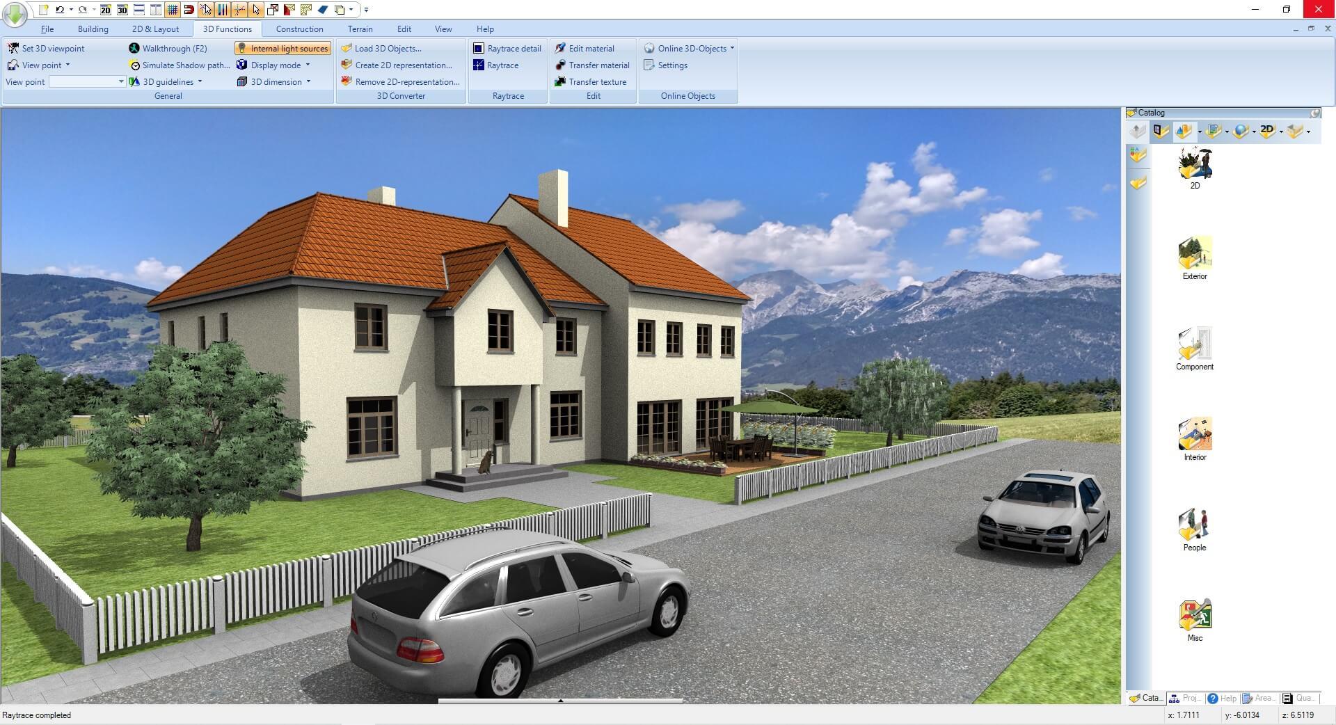 Screen Shot image 5 Ashampoo Home Design 8 Activation مفتاح (مدى الحياة / 1 بي سي)